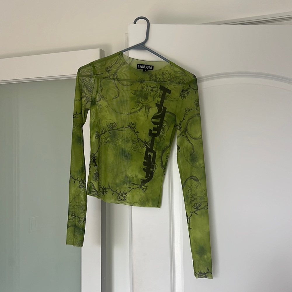 I.Am.Gia Mesh top